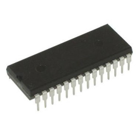 PIC16F876-04/SP + DIL-28 Microcontrôleur 8 bits 4Mhz avec 256b d'EEPROM