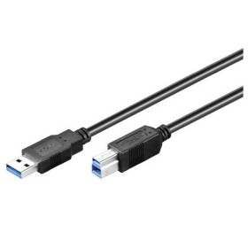 CORDON USB A MALE / USB B MALE 3.0 EN 1.80 METRE