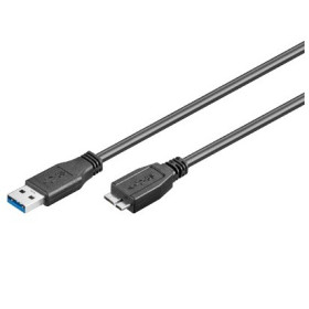 CABLE USB A MALE - MICRO USB B MALE 3.0 EN 1.80 METRE