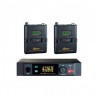 KIT DOUBLE  HF RECEPTEUR EMETTEUR DE POCHE MI PRO - ACT5802 2XACT58T