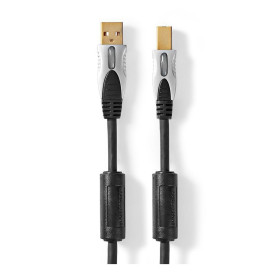 CABLE USB A - USB B 5 METRES MODELE PRO