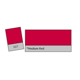 FEUILLE GELATINE 0.53 X 1.22M MEDIUM RED LEE FILTERS