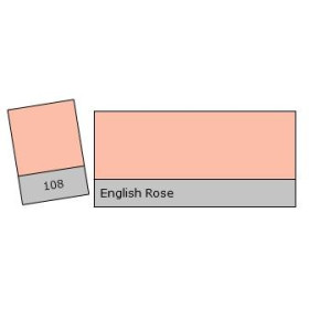 FEUILLE GELATINE 0.53 X 1.22M ENGLISH ROSE