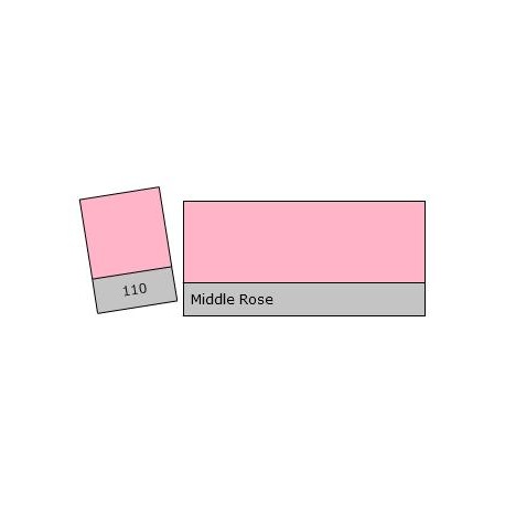 FEUILLE GELATINE 0.53 X 1.22M MIDDLE ROSE - GEL-110