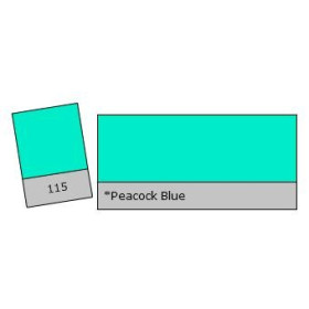 FEUILLE GELATINE 0.53 X 1.22M PEACOCK BLUE LEE FILTERS