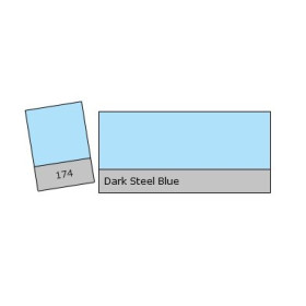 FEUILLE GELATINE 0.53 X 1.22M DARK STEEL BLUE