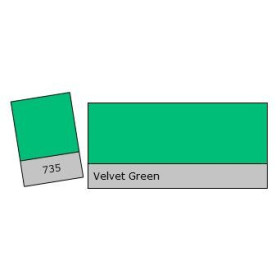 FEUILLE GELATINE 0.53 X 1.22M VELVET GREEN