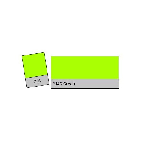 FEUILLE GELATINE 0.53 X 1.22M JAS GREEN - GEL-738