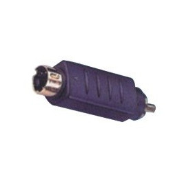 ADAPTATEUR S-VHS MALE VERS RCA MALE (6080)