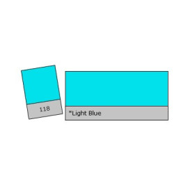 FEUILLE GELATINE 0.53 X 1.22M LIGHT BLUE