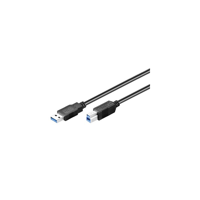 CORDON USB A MALE / USB B MALE 3.0 EN 0.50 METRE (120180)