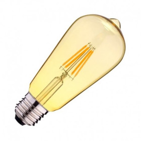 LAMPE LED 230V 5W E27 ST64 EFFET VINTAGE 2700°K