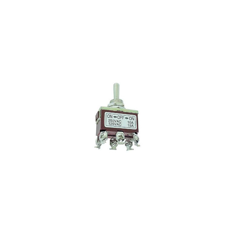 INVERSEUR DOUBLE A LEVIER ON-ON 10A 250V (70100)