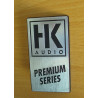 LOGO HK AUDIO 83x45 MM BLACK/SILVER POUR SERIES PREMIUM PR115X