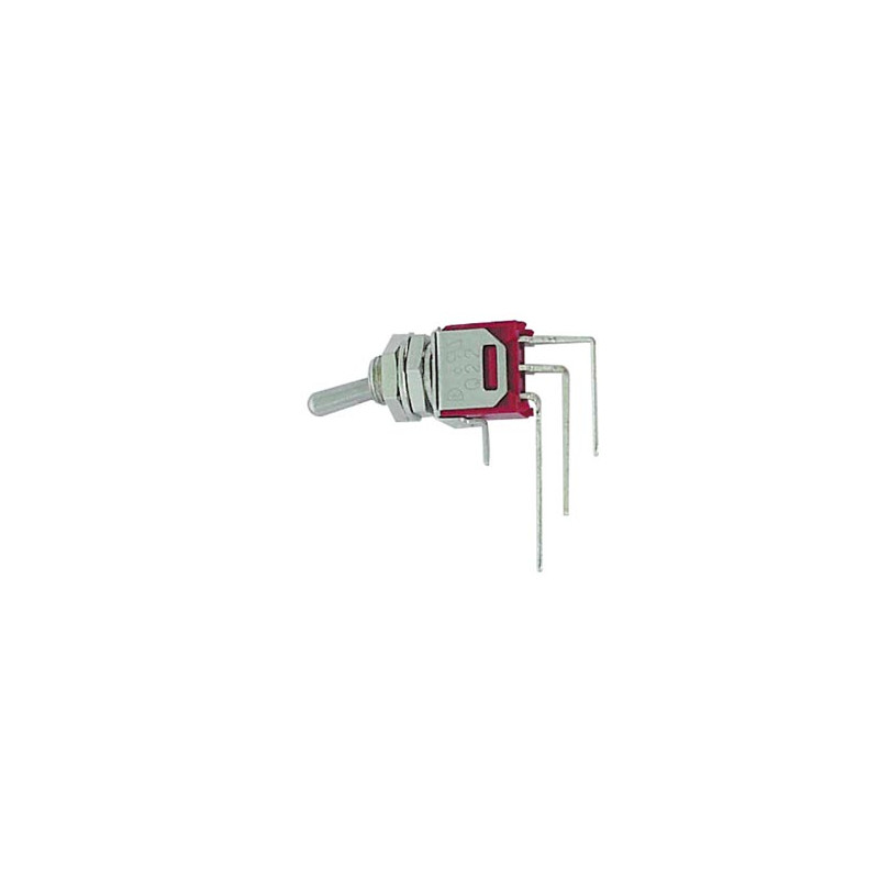 INVERSEUR ON-ON 90° SUBMINIATURE VERTICAL 3A 120V (6080)