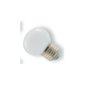 LAMPE LED 230V 1W E27 BLANC 6500°K 45X70mm 50 LUMENS 320° (80120)