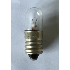 LAMPE 5V 90mA 0.45W 10X28mm E10 (6080)