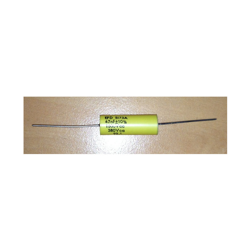 Lot De 20 Condensateurs MKT Radiaux 47nF (0.047µF) 250V DC - Pas 7.5mm - Usage Général électronique - Arcotronics R66ID2470DQ0AK