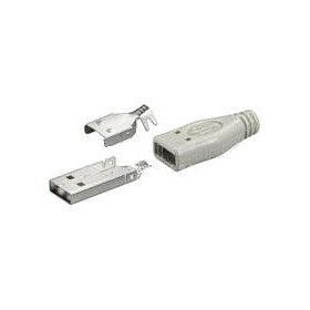 FICHE USB A MALE A SOUDER (6080)