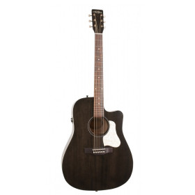 GUITARE ART & LUTHERIE AMERICANA FADED BLACK DREADNOUGHT CW QIT