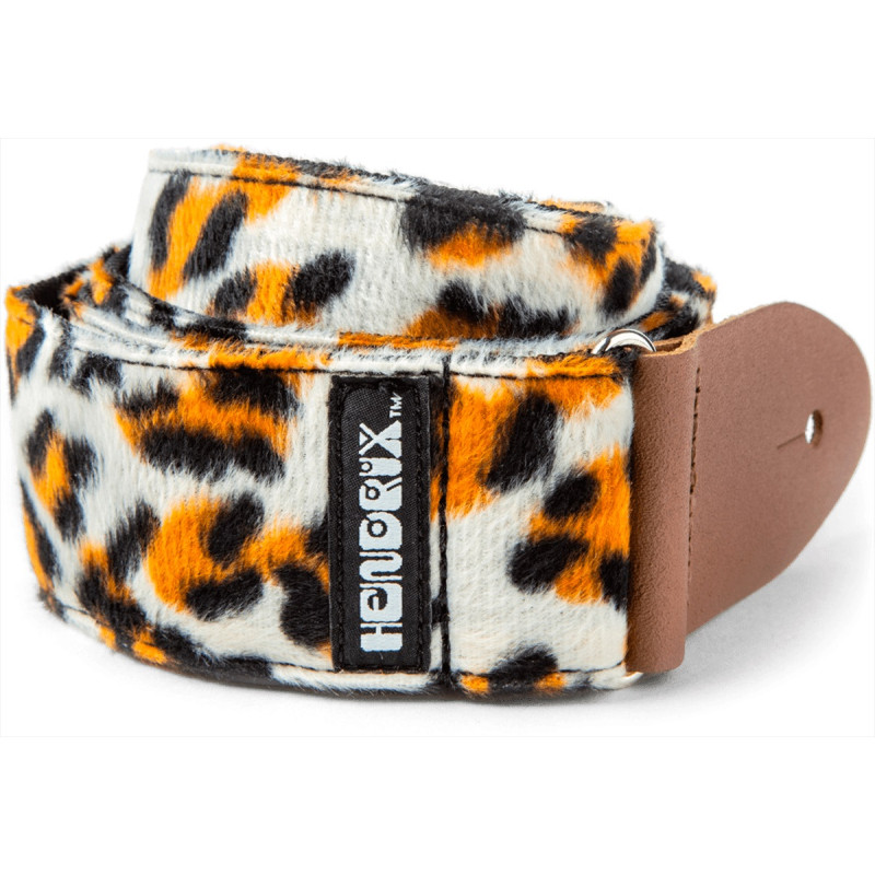 COURROIE DUNLOP HENDRIX MAUI LEOPARD