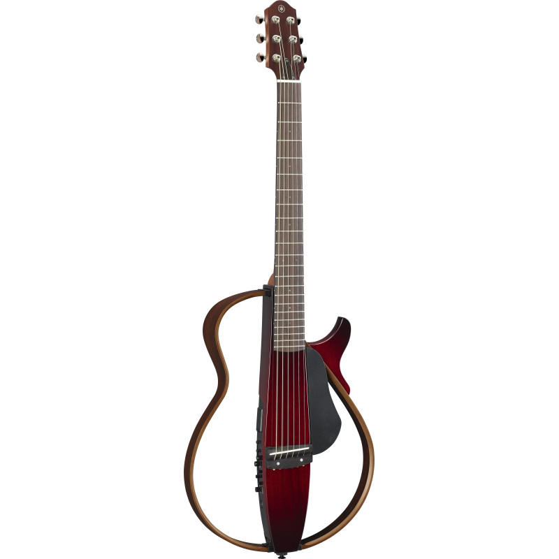 GUITARE YAMAHA SILENT FOLK CRIMSON RED BURST