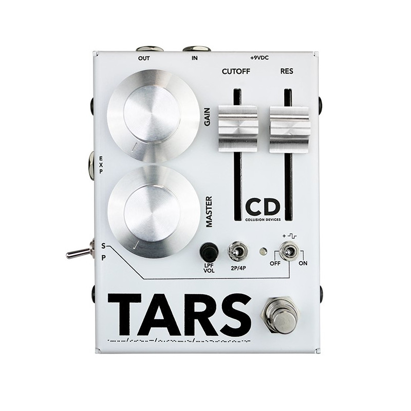 COLLISION DEVICES TARS SILVER ON WHITE