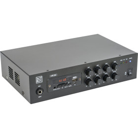 AMPLIFICATEUR-MIXAGE PA COMPACT 60W AVEC USB, SD, BLUETOOTH BST