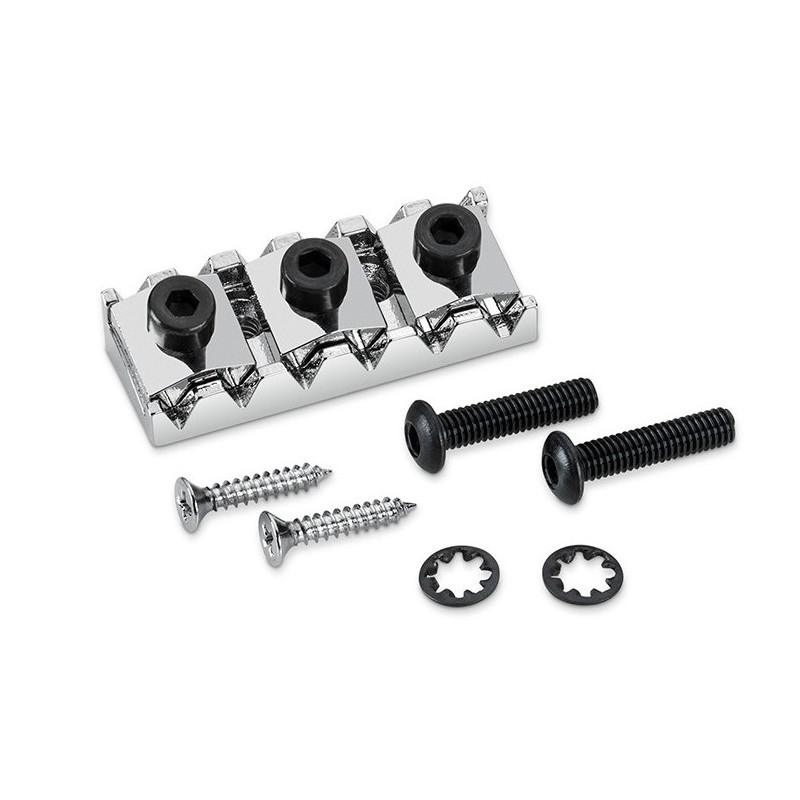 SCHALLER® BLOQUE CORDES R2 41.4mm POUR FLOYD ROSE® ORIGINAL CHROME