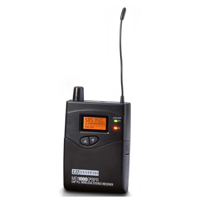 RECEPTEUR  EAR MONITOR MEI 1000 G2 584 - 607 MHz LD SYSTEMS