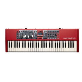 CLAVIER NORD ROUGE 61 NOTES WATERFALL SEMI-LESTEES