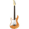 GUITARE ELECTRIQUE PACIFICA YELLOW NATURAL SATIN YAMAHA GAUCHER