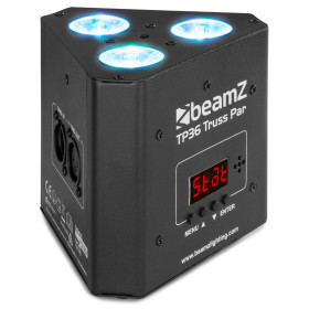 PAR À LED, POUR STRUCTURE, 3 X 4 W, 4-EN-1 RGB-UV BEAM Z