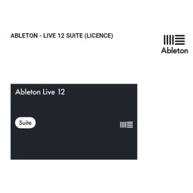 LOGICIEL ABLETON LIVE 12 EDITION SUITE