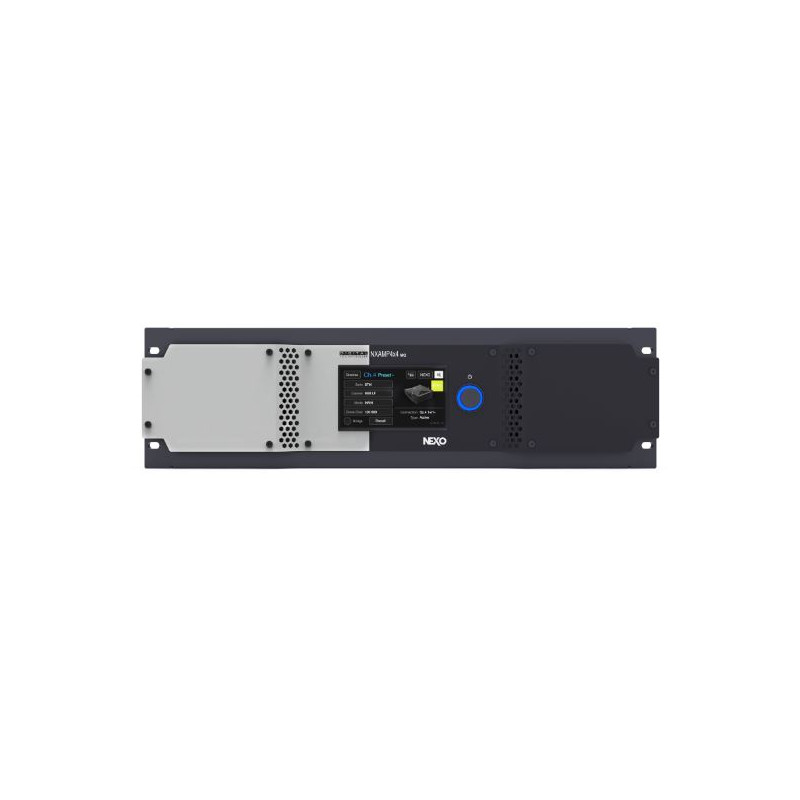 AMPLI 4X4500W CLASS D DSP NEXO