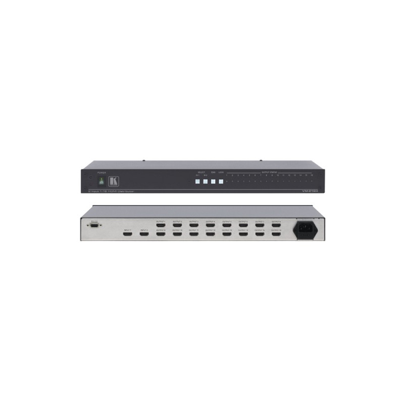 Sélecteur Distributeur Amplificateur HDMI 2x1:16 KRAMER