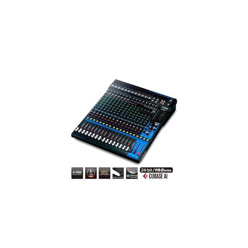 CONSOLE ANALOGIQUE 20 CANAUX AVEC EFFETS YAMAHA