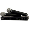 SYSTEME HF DOUBLE MAIN PG58 SHURE