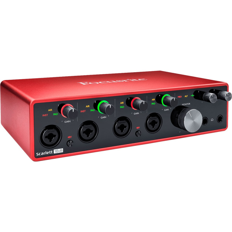 INTERFACE AUDIO 18IN/8OUT USB-C FOCUSRITE