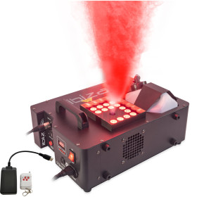 MACHINE A FUMEE 1500W DMX A LED RGB HORIZONTALE/VERTICALE IBIZA