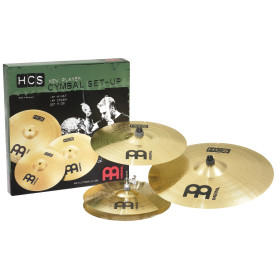 PACK CYMBALES MEINL HCS 3 CYMBALES 14/16/20"