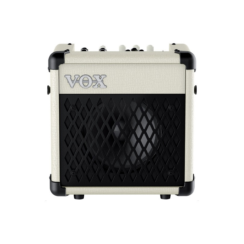 AMPLI GUITARE COMBO 1X6,5" 5W IVOIRE SERIE MODELISATION MINI VOX