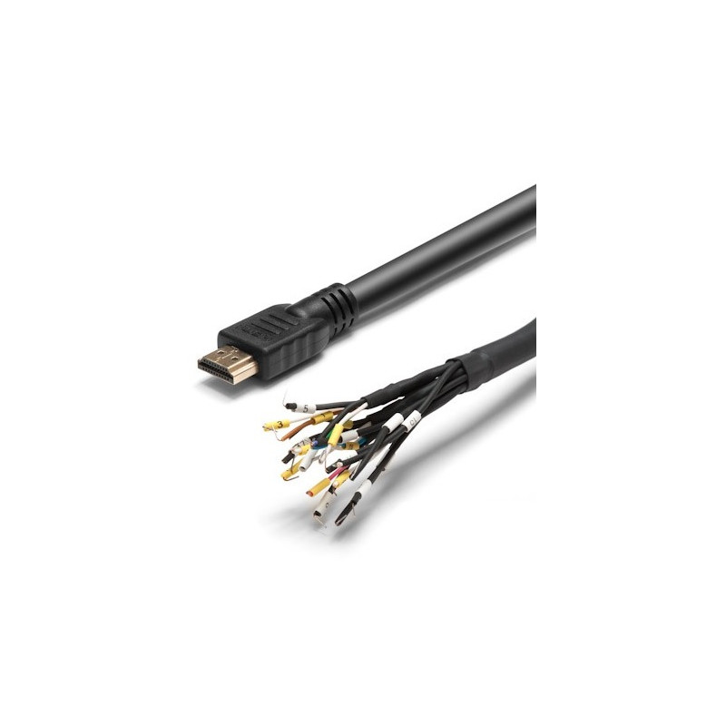 CORDON HDMI-A 1.4 MALE / DENUDE 24AWG DE 15 METRES