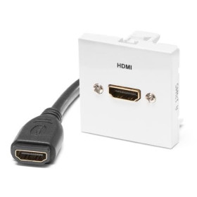 PLASTRON EQUIPE CABLE HDMI FEMELLE / HDMI FEMELLE DE 0.20 METRE (120180)