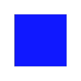 FEUILLE GELATINE 0.53 X 1.22M ELYSIAN BLUE