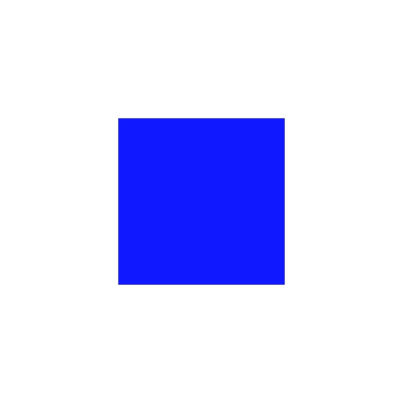 FEUILLE GELATINE 0.53 X 1.22M ELYSIAN BLUE