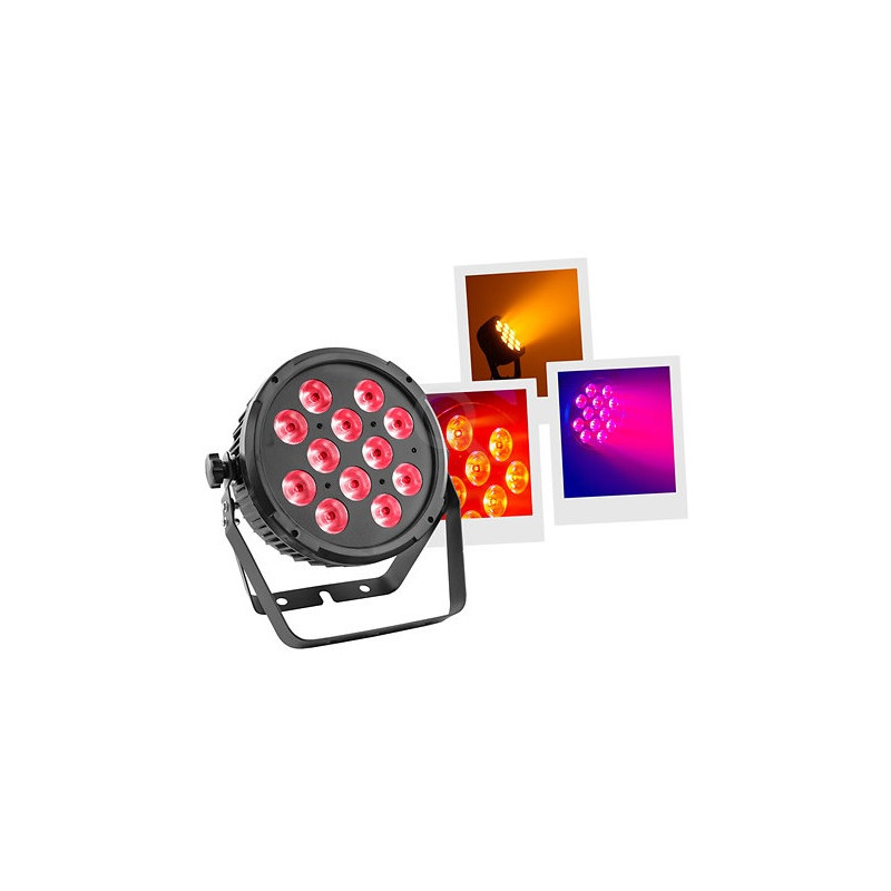PROJECTEUR LED RGBWA+UV 12X12W 6-EN-1 MAC MAH
