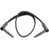 CABLE PATCHE GUITARE 28 CM STEREO EBS