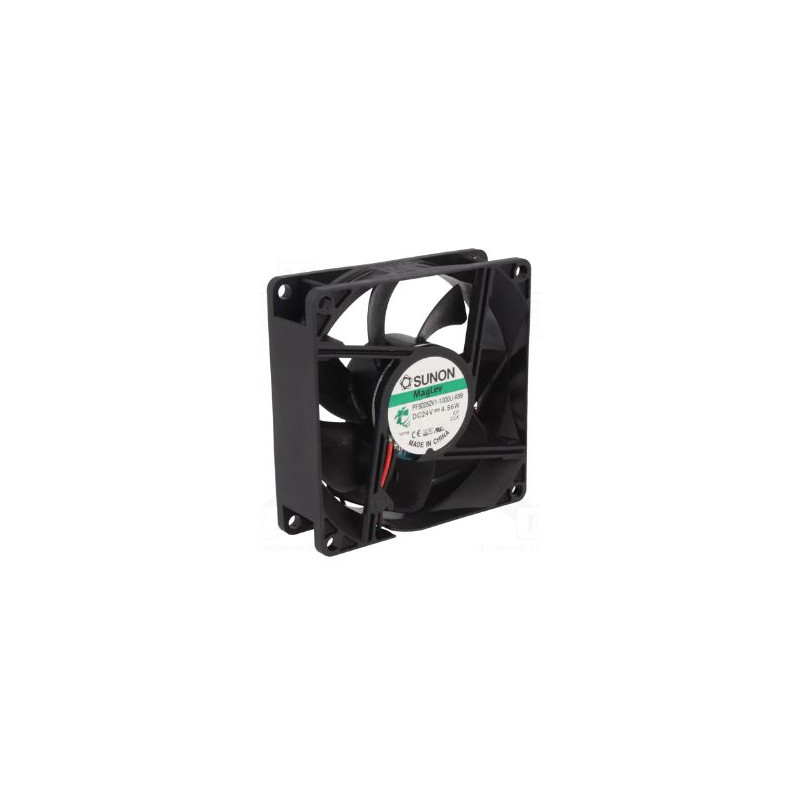 VENTILATEUR 24VDC 80X80X25MM