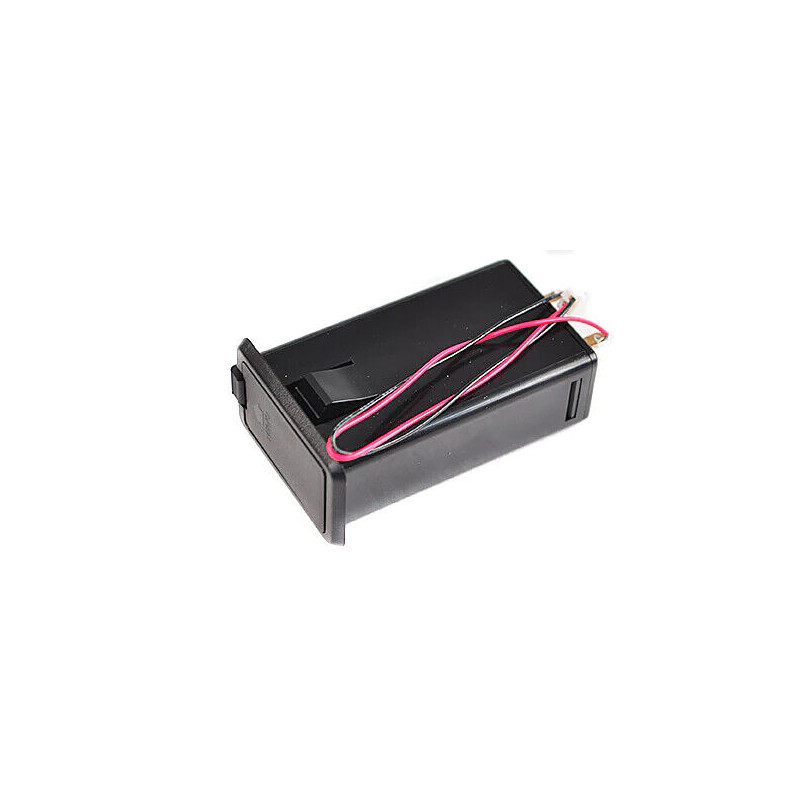 Pochette Pour Pile 9V – En Nylon – Pour Micro Guitare Ou Basse – Petit Et Léger – Protection Et Transport Facile